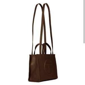 Telfar brown medium bag NWOT